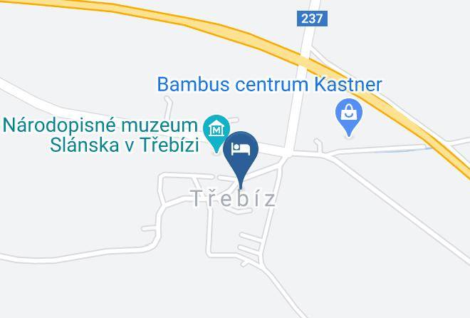 Kladno - Hotel Pod Sluncem Maps