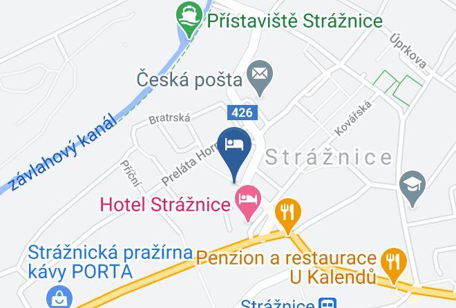 Hodonin - Hotel Pod Vezi Maps