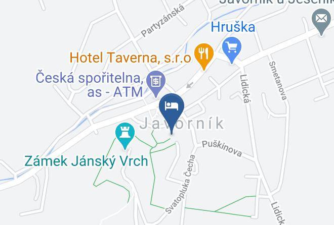 Jesenik - Hotel Pod Zamkem Maps