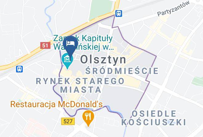 Olsztyn - Pod Zamkiem Maps