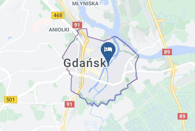 Gdansk - Hotel Podewils Maps