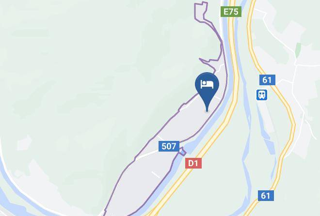 Povazska Bystrica - Hotel Podhradie Maps
