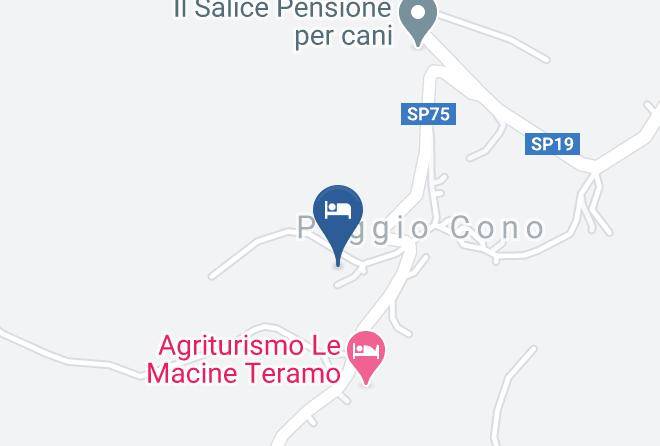 Teramo - Hotel Podio Maps
