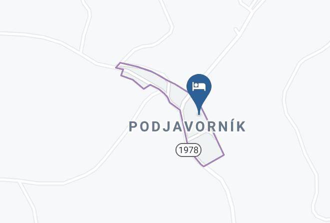 Hotel Podjavornik Map
