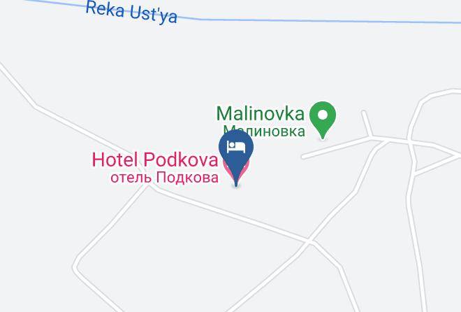 Ustyansky District - Hotel Podkova Maps