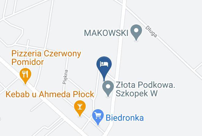Plocki - Hotel Podkowa Maps