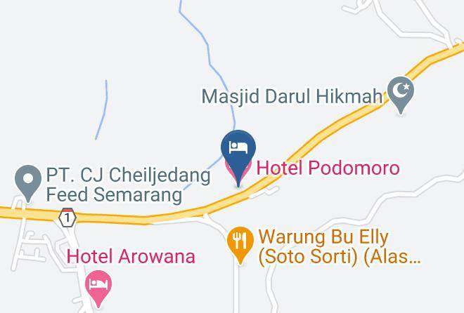 Hotel Podomoro Map