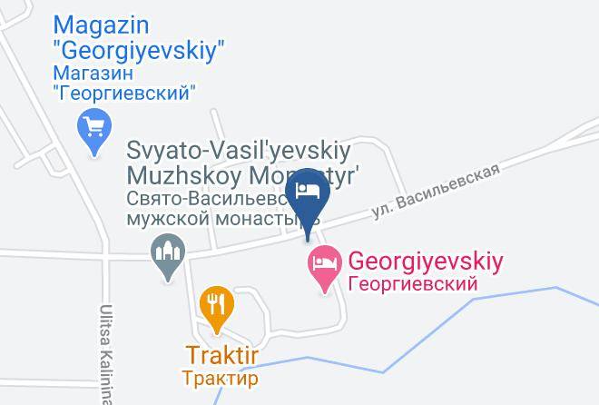 Suzdalsky District - Hotel Podvorye Yamshchika Maps