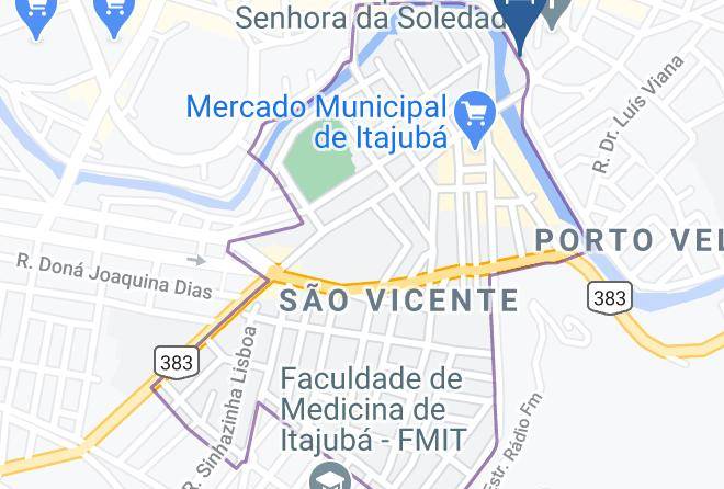 Itajuba - Hotel Poeta Flat Maps