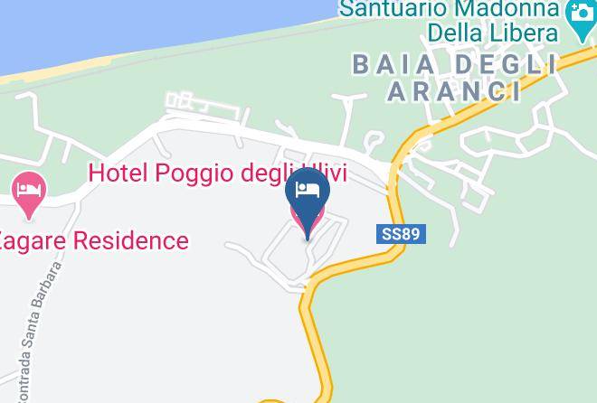 Foggia - Hotel Poggio Degli Ulivi Maps