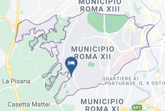 Rome - Residence Hotel Poggioverde Roma Maps