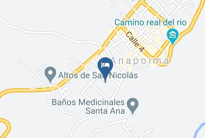 Anapoima - Hotel Poimana Maps
