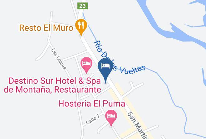 Lago Argentino - Hotel Poincenot Maps