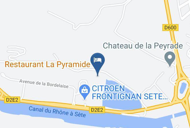 Herault - Hotel Point Bleu Maps