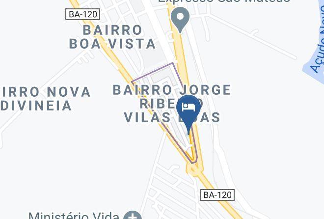 Santa Luz - Hotel Point Do Val Maps