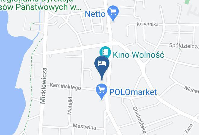 Szczecineknty - Hotel Pojezierze Szczecinek Maps