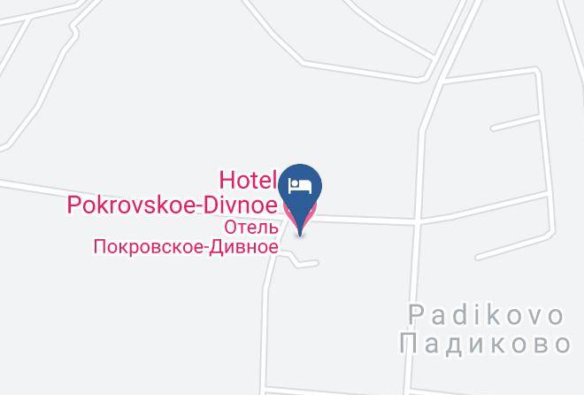 Istrinsky District - Hotel Pokrovskoe Divnoe Maps