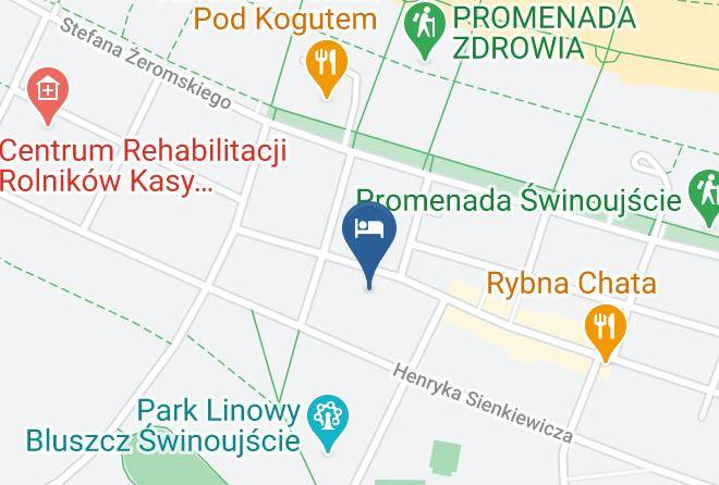 Swinoujscie - Hotel Polaris Maps