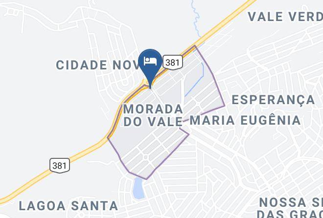 Governador Valadares - Hotel Polastrelli Maps