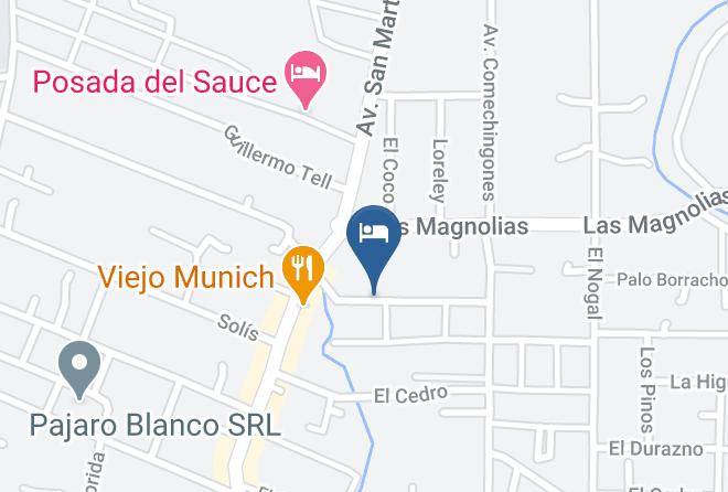 Calamuchita Department - Hotel Polbaires Iii Maps