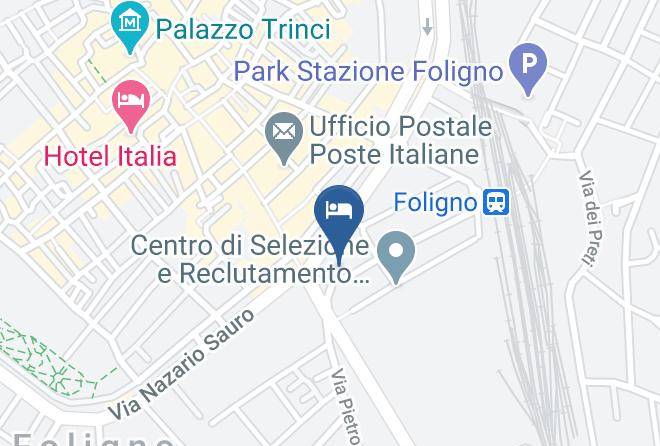 Perugia - Hotel Poledrini Maps