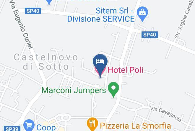 Reggio Emilia - Hotel Poli Maps
