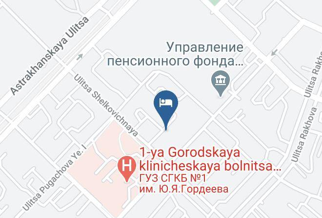 Saratov - Hotel Polina Maps