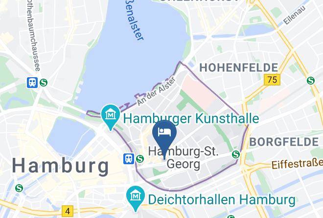 Stadt Hamburg - Hotel Polo Am Zob Maps