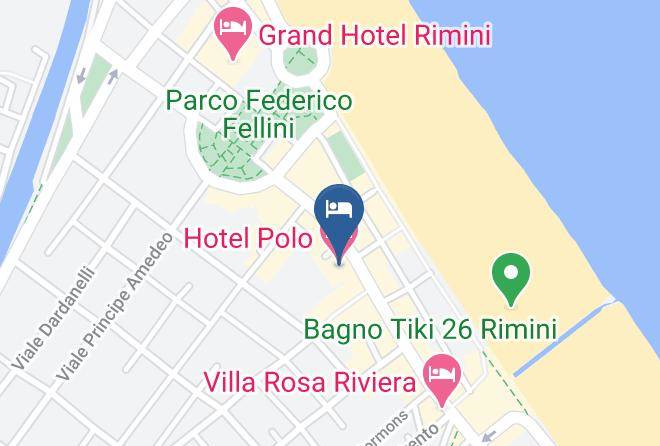 Rimini - Hotel Polo Maps
