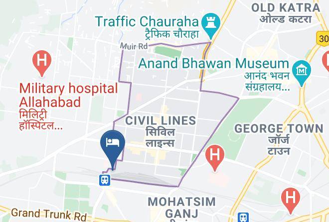 Allahabad - Hotel Polo Max Allahabad Maps
