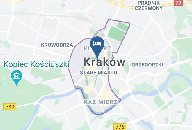 Cracow - Hotel Polski Pod Bialym Orlem Maps