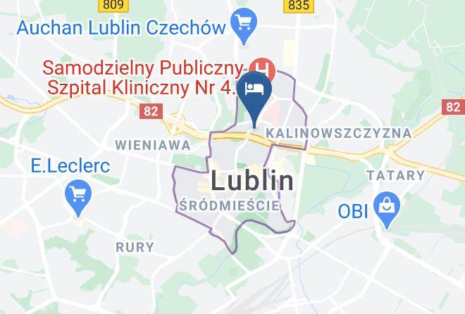 Lublin - Hotel Polskiego Zwiazku Motorowego Maps
