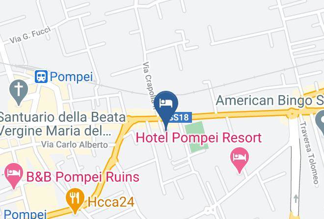 Naples - Hotel Pompei Be Green Maps