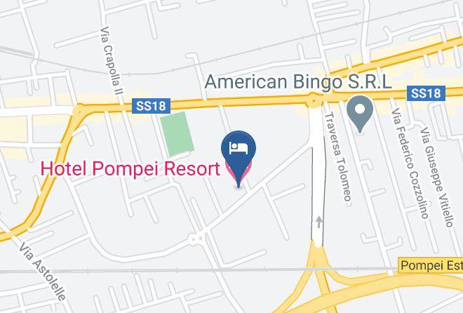 Naples - Hotel Pompei Resort Maps