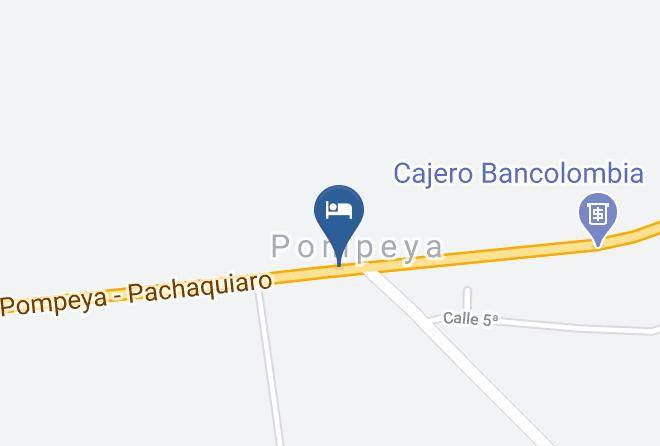 Villavicencio - Hotel Pompeya Real Maps