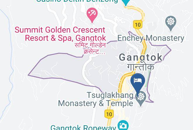 Gangtok - Hotel Pomra Maps