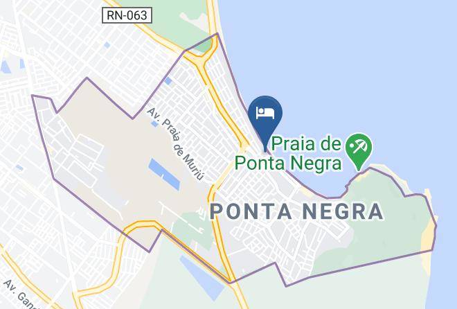 Natal - Hotel Ponta Negra Beach Natal Maps