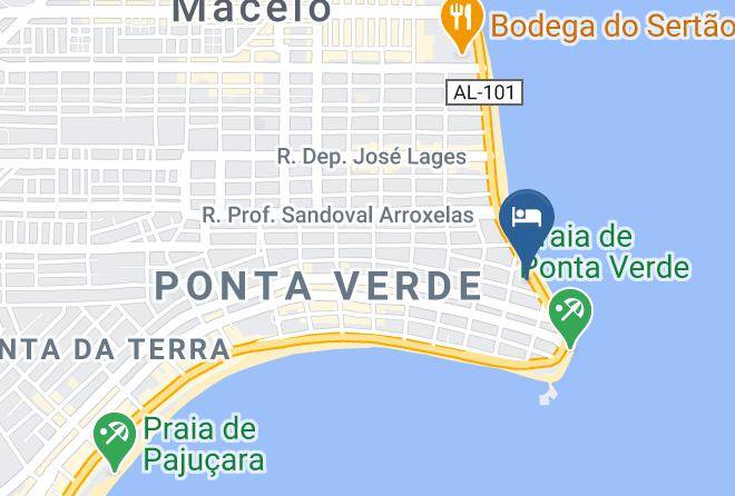 Maceio - Hotel Ponta Verde Maceio Maps