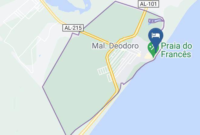 Marechal Deodoro - Hotel Ponta Verde Praia Do Frances Maps