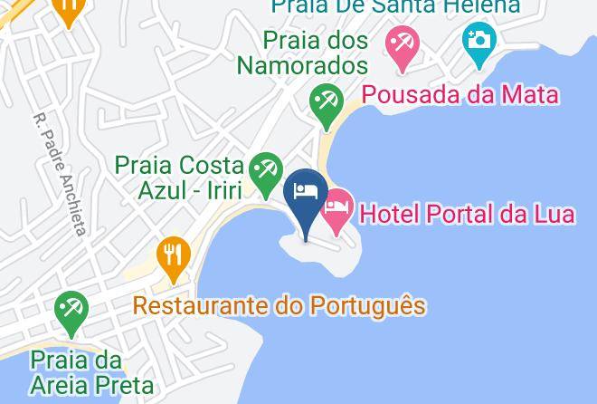 Anchieta - Hotel Pontal Das Rochas Maps