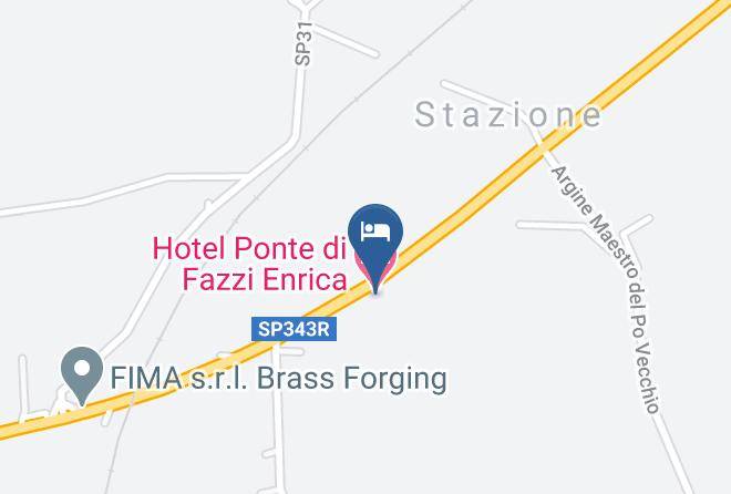 Hotel Ponte Di Fazzi Enrica Map