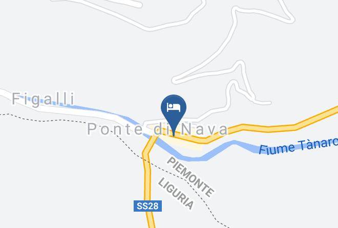 Cuneo - Hotel Ponte Di Nava Maps