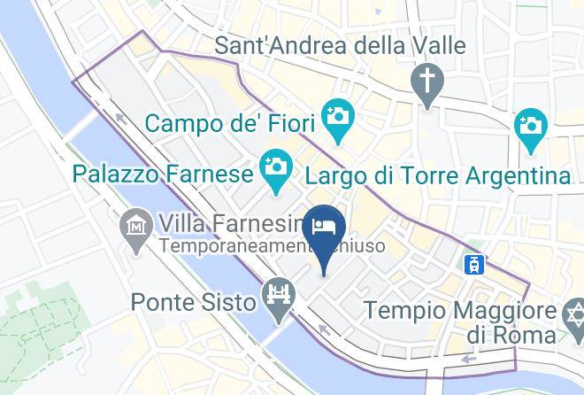 Rome - Hotel Ponte Sisto Maps