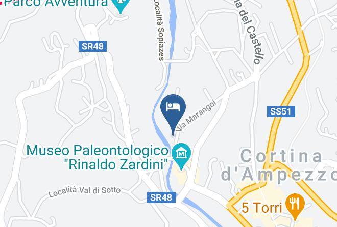 Belluno - Hotel Pontechiesa Maps