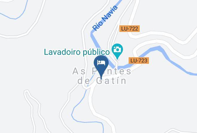Lugo - Hotel Pontes De Gatin Maps