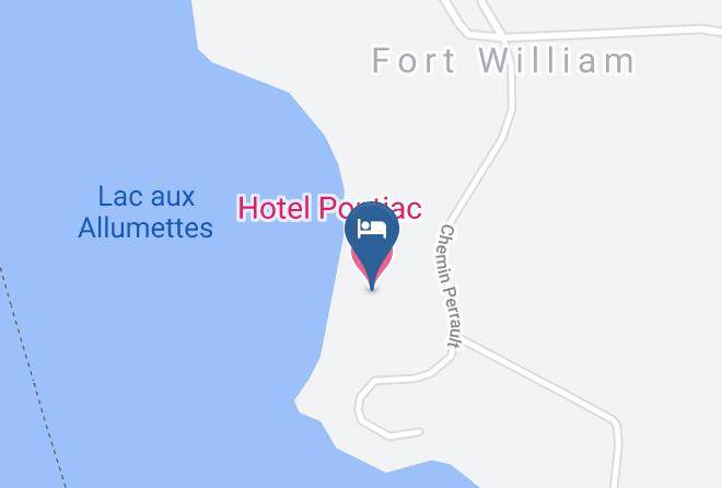Pontiac Regional County Municipality - Hotel Pontiac Maps