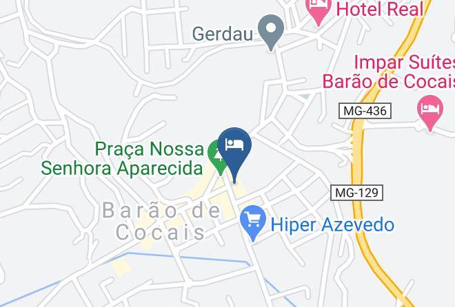 Barao Deais - Hotel Ponto Central Maps