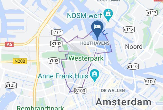 Amsterdam - Hotel Pontsteiger Maps
