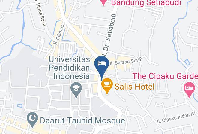 Bandung - Hotel Ponty's Garden Maps