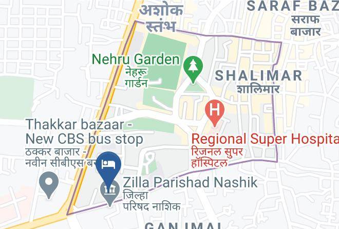 Nasik - Hotel Pooja International Maps